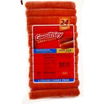 Salchicha Carne Gwaltney 48 Oz