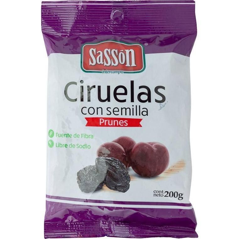 Sasson Ciruela Pasa C/semi200g