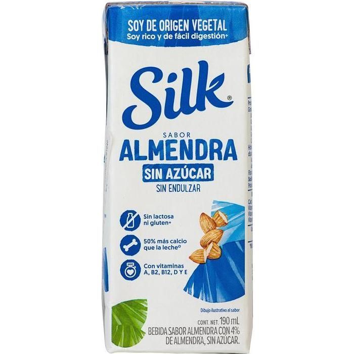 Silk Almendra S/a 190ml
