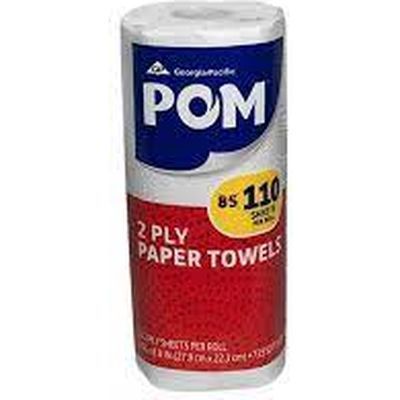Papel Toalla Pom 1und 110hj