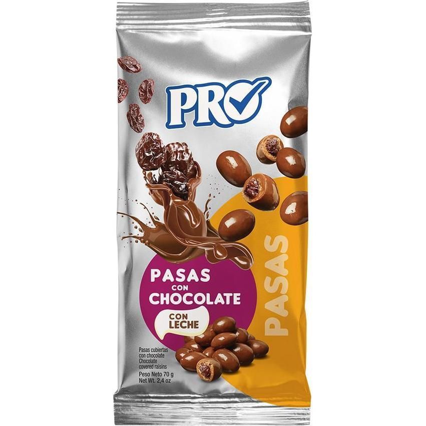 Pasas Con Chocolate 70g