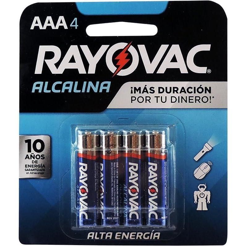 Pila Alcalina Aaa De 4 Unidads