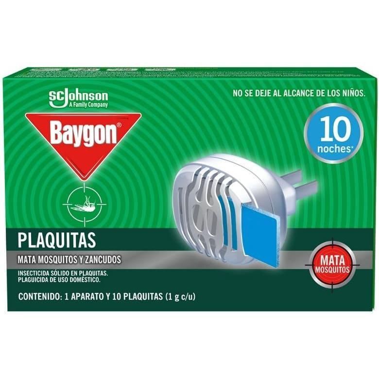 Plaquitas Baygon 10u+ Vapo