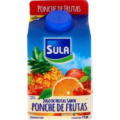 Ponche De Fruta Sula 1/2lt