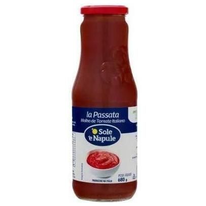 Pure De Tomate O Sole 680gr