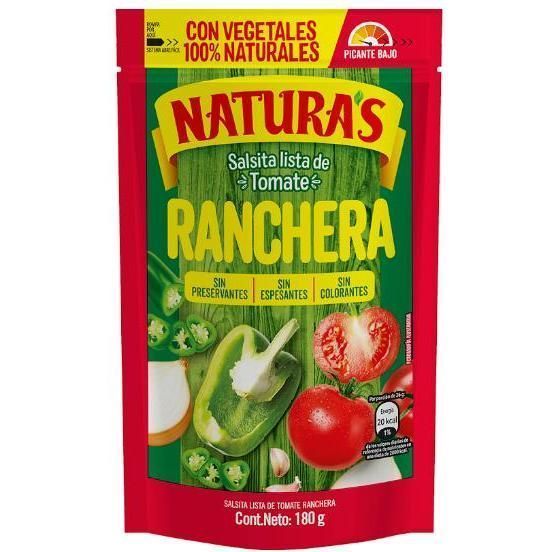 Salsa Naturas Ranchera 180g