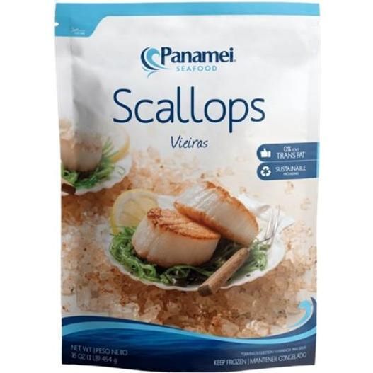Scallops Panamei 40-60 454 Gr