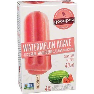 Paleta Sandia Agave Goodpop 4u