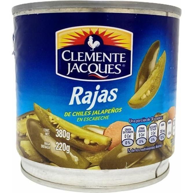 Rajas De Chiles Jalapeños  380