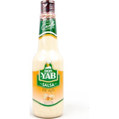 Salsa De Ajo Don Yab 330ml
