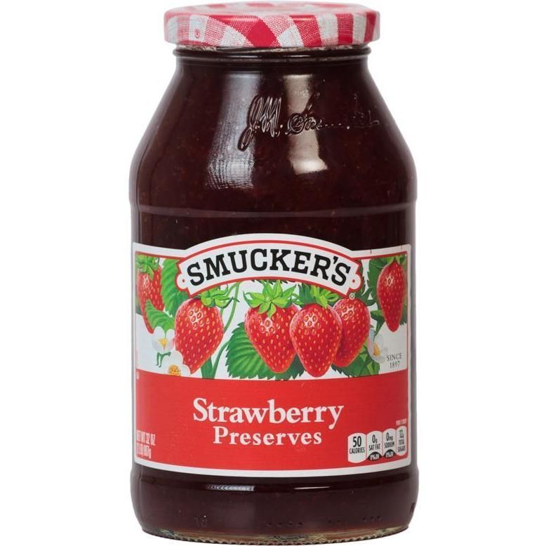 Strawberry Preser Smuckers 32z