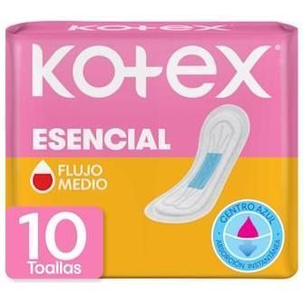 Toalla Sanit.kotex S/alas 10u