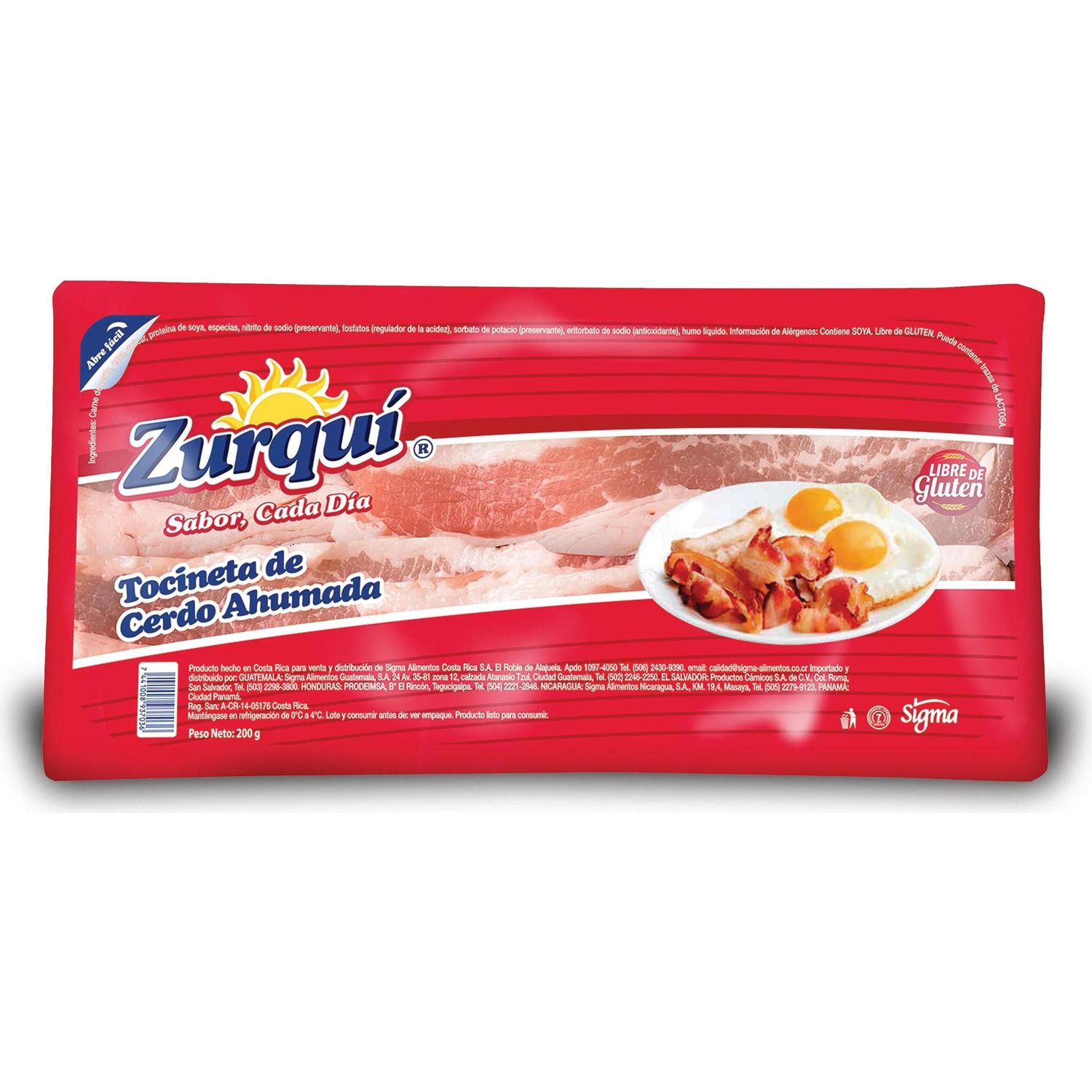 Tocineta Zurqui 200 Gr