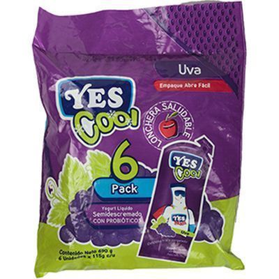 Yes Cool 6pack Uva 690ml