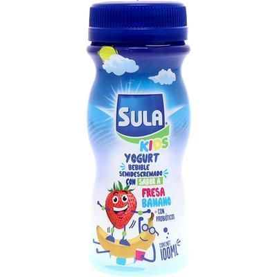 Yogurt Sula Kid Fresa Banan100