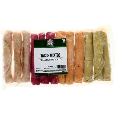 Tacos De Pollo Veg Mix Peq 12u