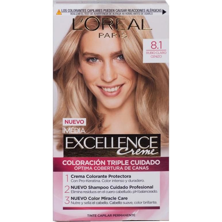 Tinte Loreal Imedia Rubio 8.1