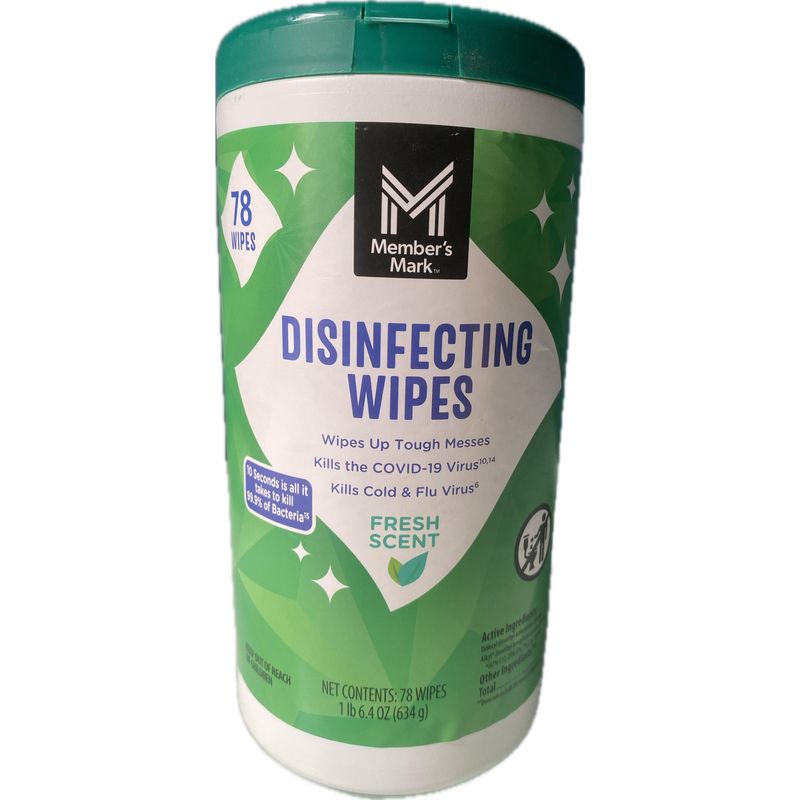 Toall Desinfec Fres Bot 78unid