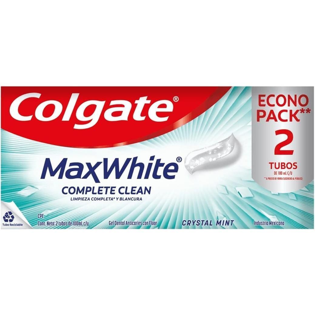 Tp 2pck Colg Max White 100ml