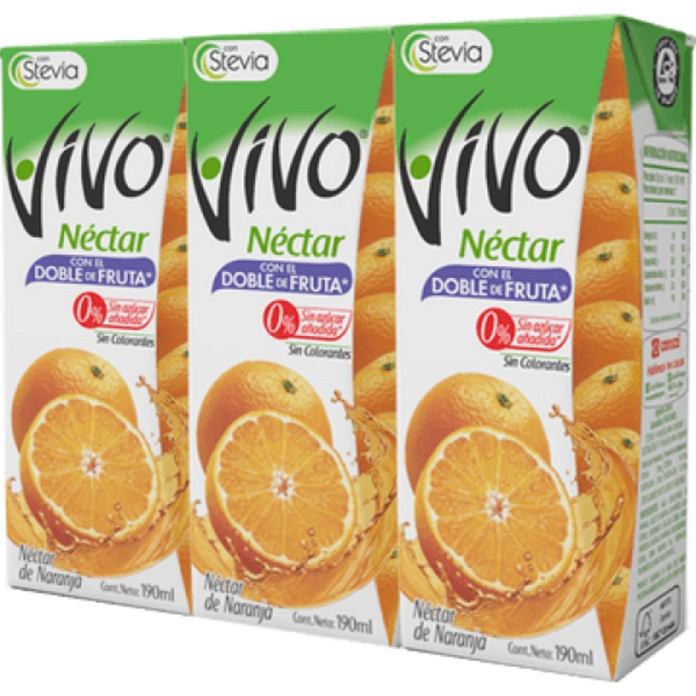 Tripack Vivo Nectar Nara 190ml