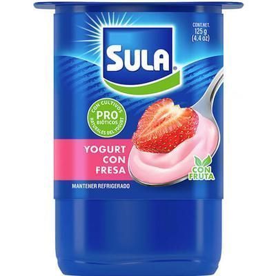 Yogurt Sula Bisig- Fresa 125g