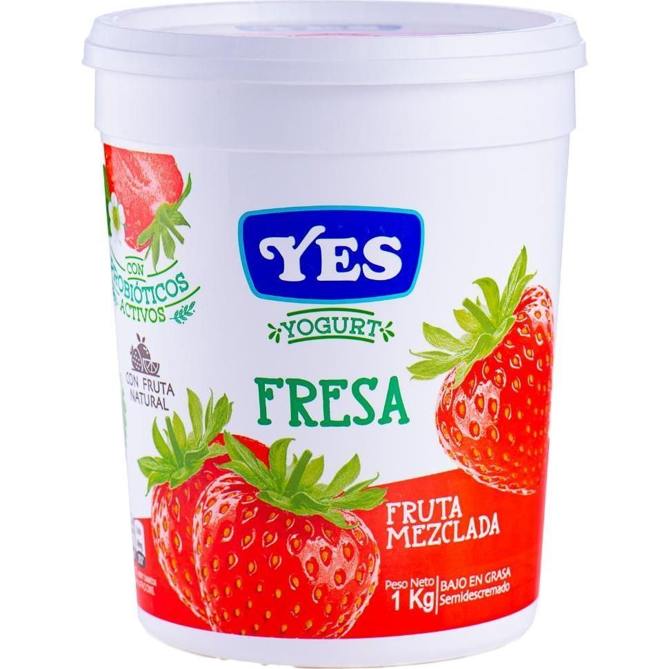 Yogurt Yes Fresa 1kg