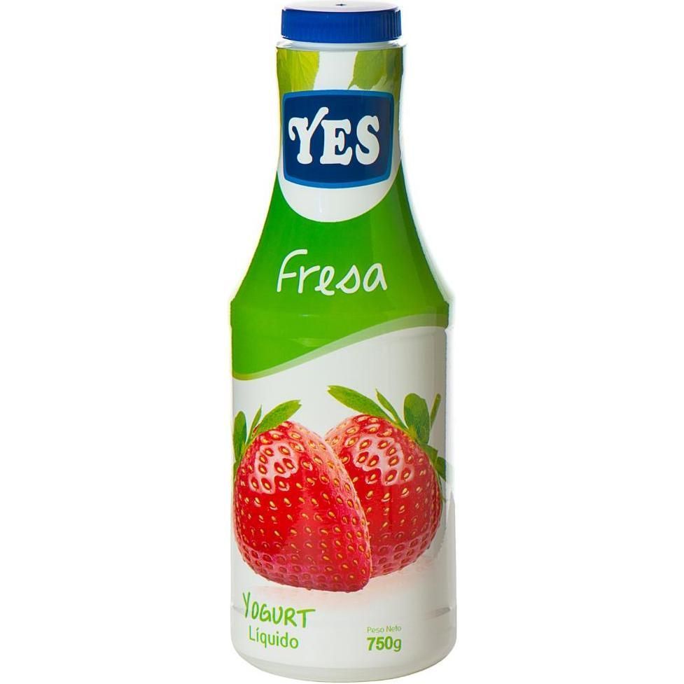 Yogurt Yes Fresa 750ml