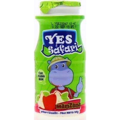 Yogurt Yes Safari Manzana 100g