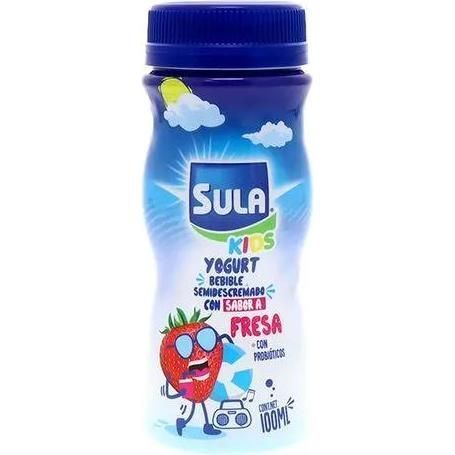 Yogurt Sula Kids Fresa 100ml