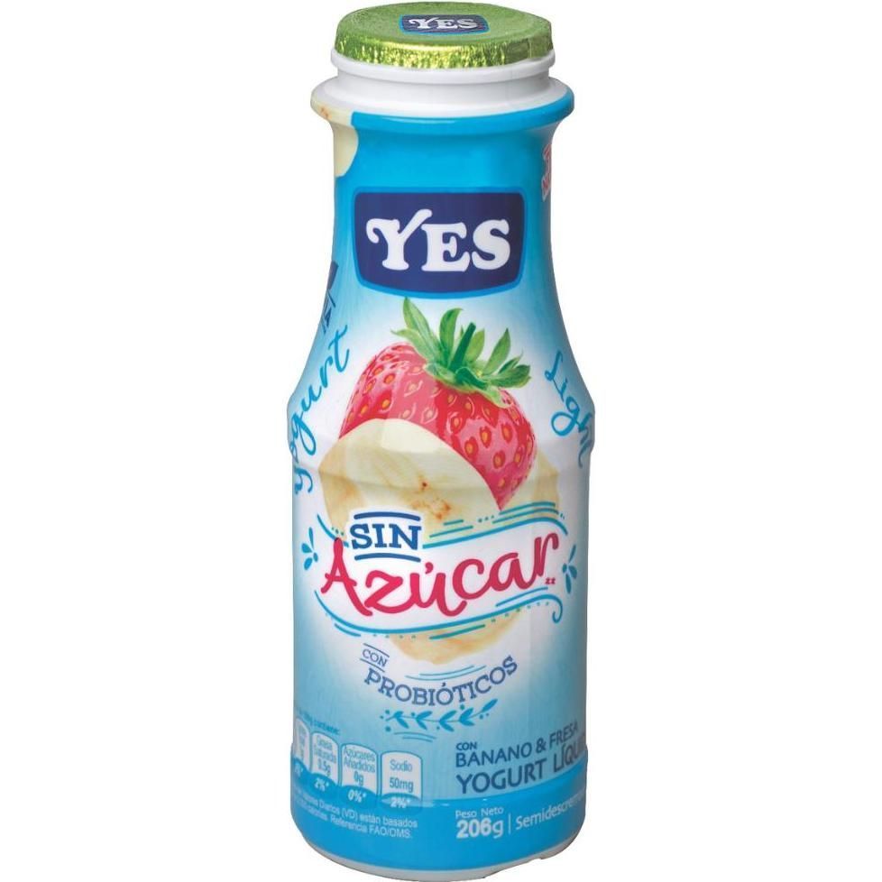 Yogurt Yes  Banano Light 200ml