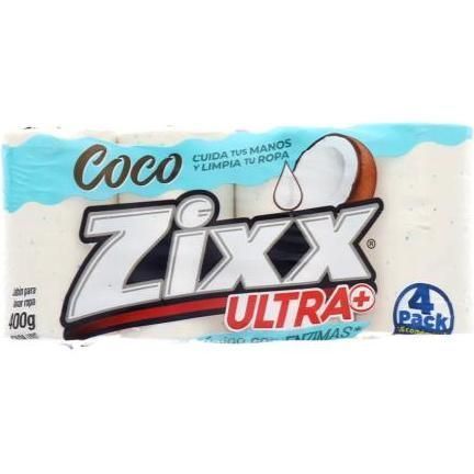 Zixx Jabon Coco 4pack 400gr