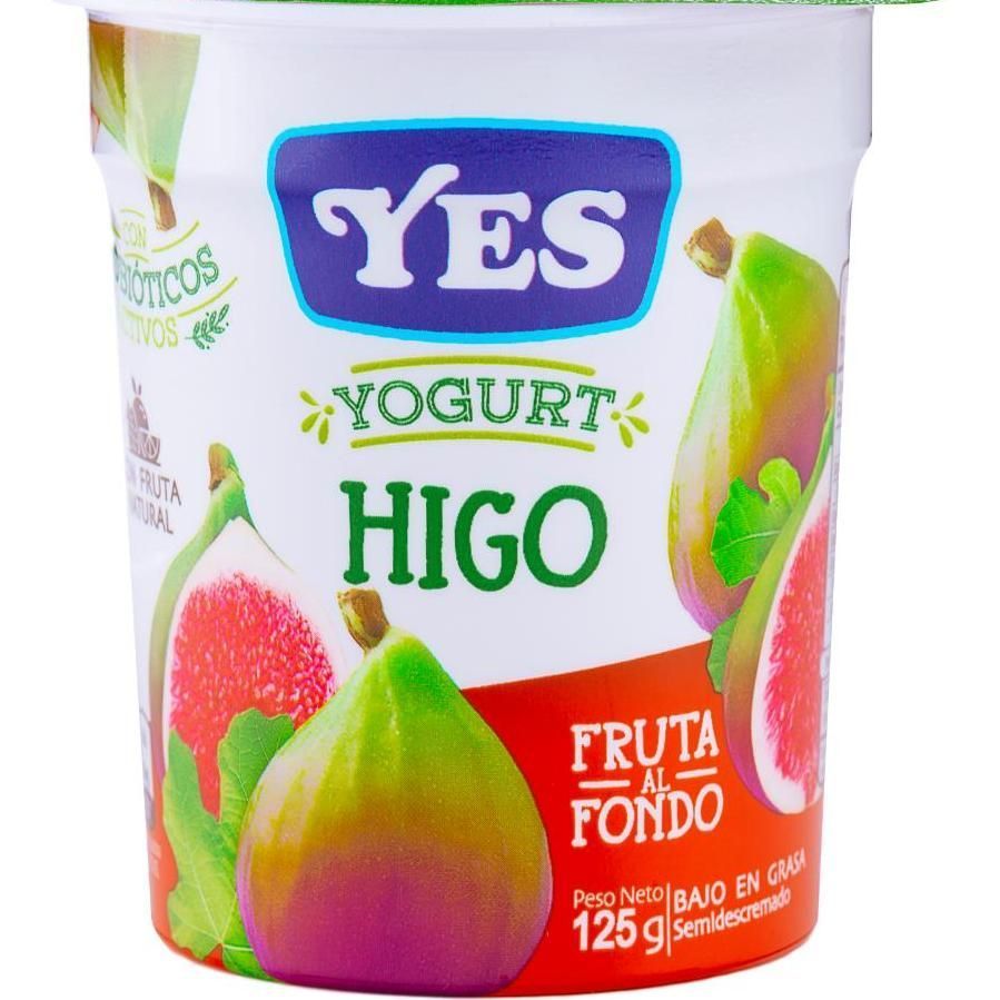 Yogurt Yes Higo/fruta 125gr
