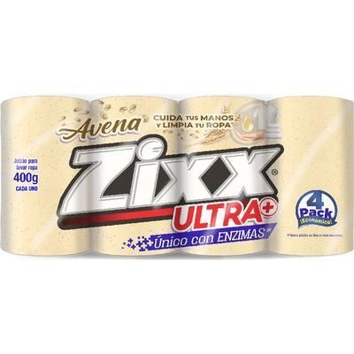 Zixx Jabon 4pack Avena 400gr