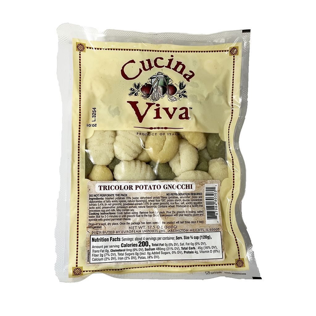 Gnocchi Tri Color Cucine