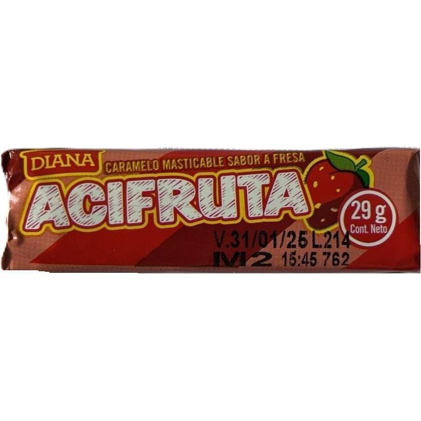 Acifruta Fresa Barrita Unid