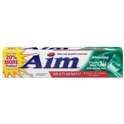 Aim Menta Pasta Dental 5.5 Oz