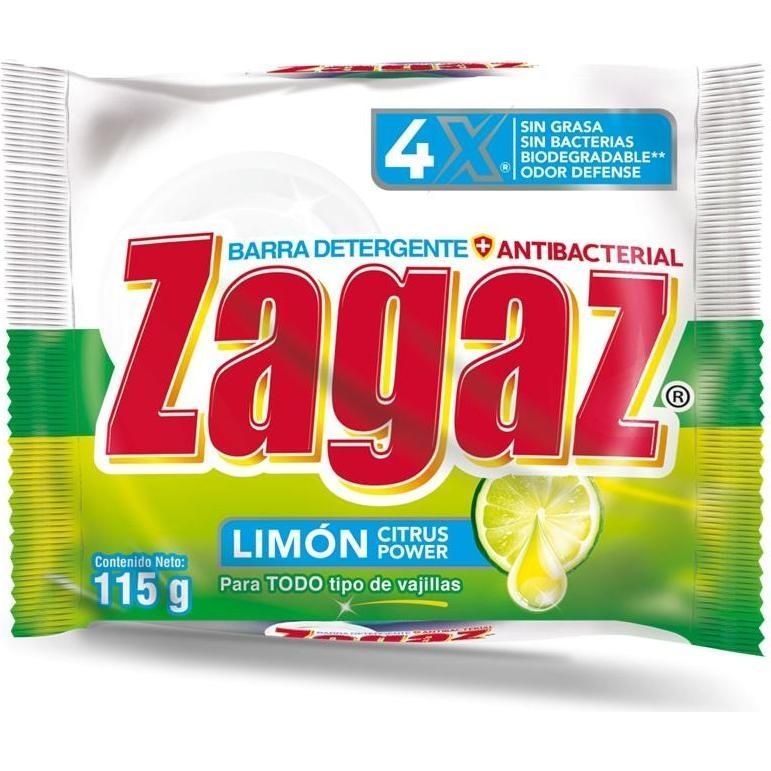 Barra Detergente Zagaz 115 Grs