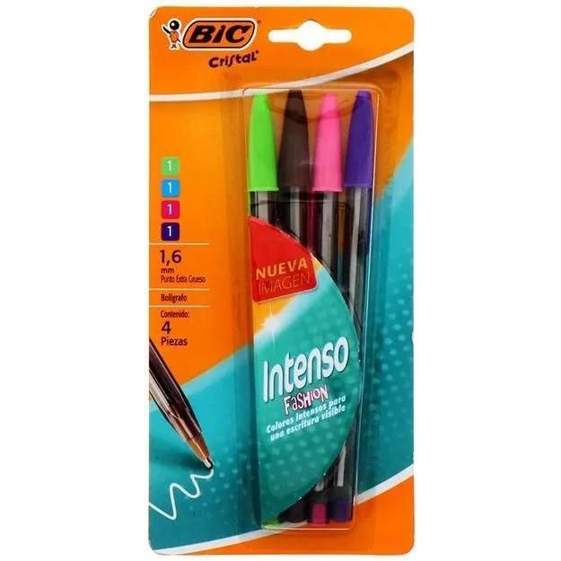 Bic Boligrafo Fashion Blistr 4