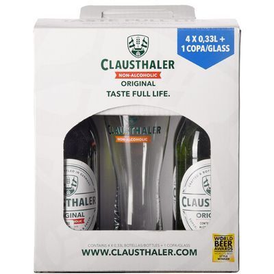 4p Cerve Clausthale 330ml+copa