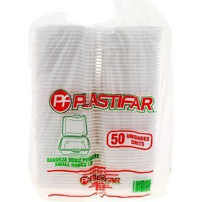 Bandeja Foam Pequeña 50u