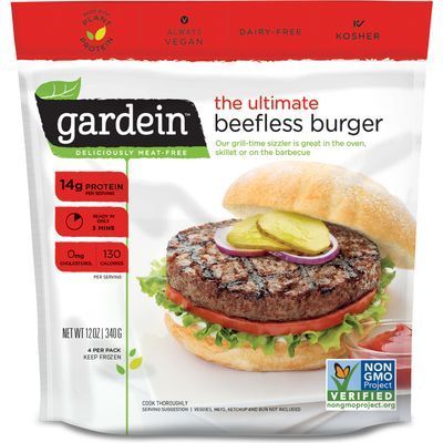 Beefless Burger Gardein 12 Oz