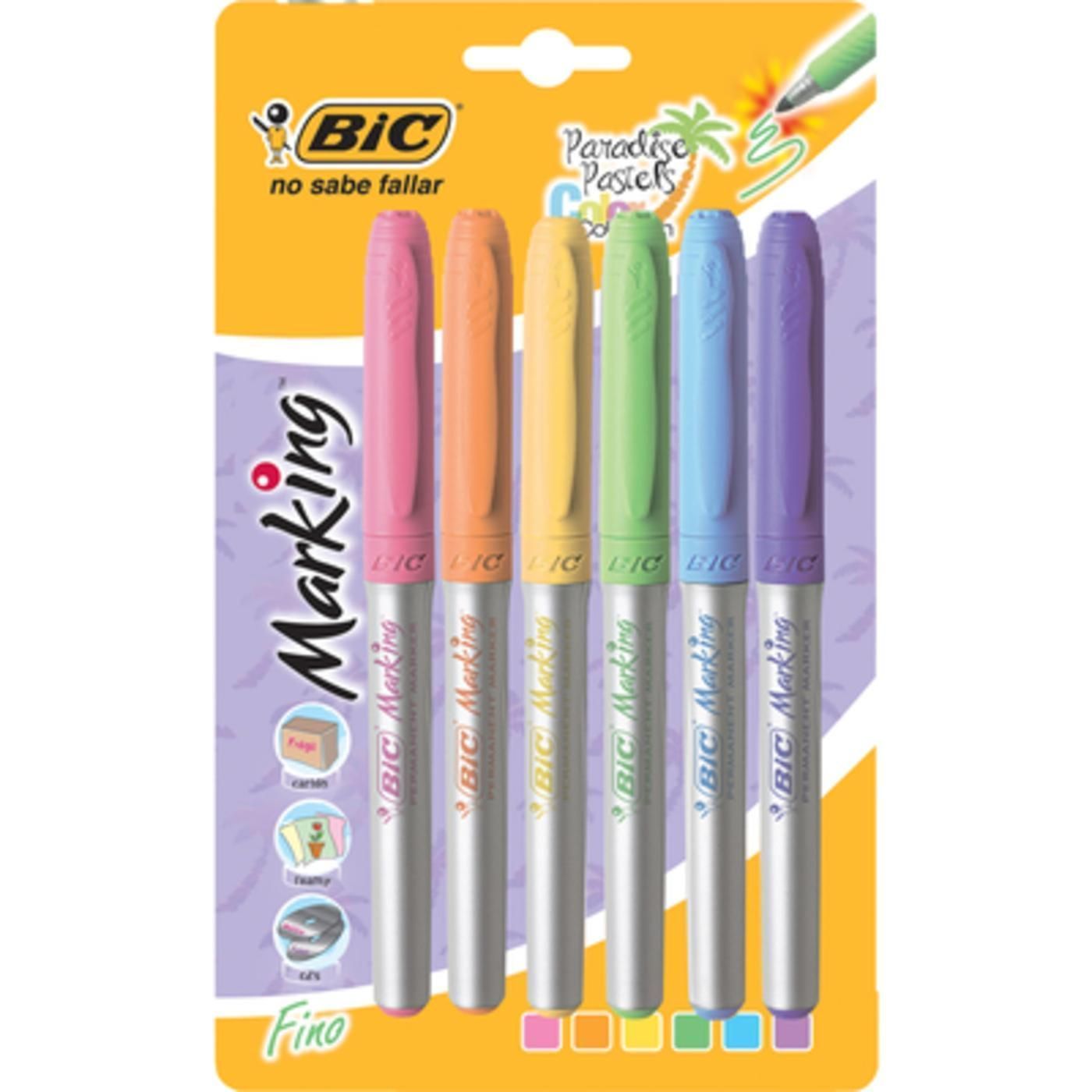 Bic Marcador De Colores Pastel