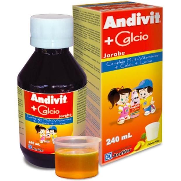 Andivit Mas Calcio De 240 Ml