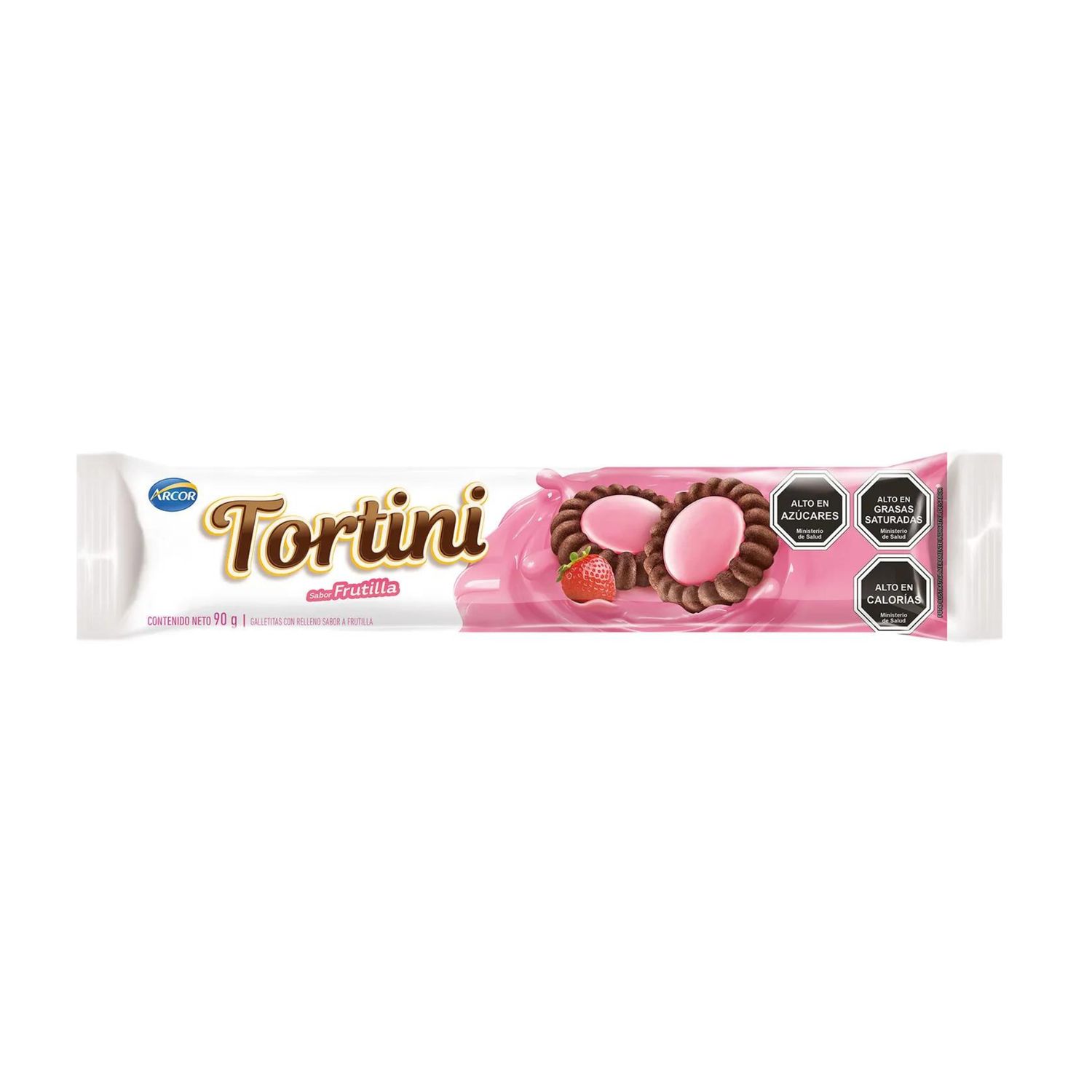 Arcor Tortini Fresa 90gr