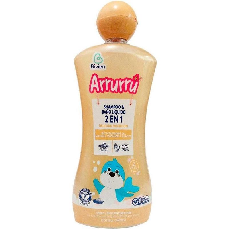 Arruru Shampoo Avena 2n1 400ml