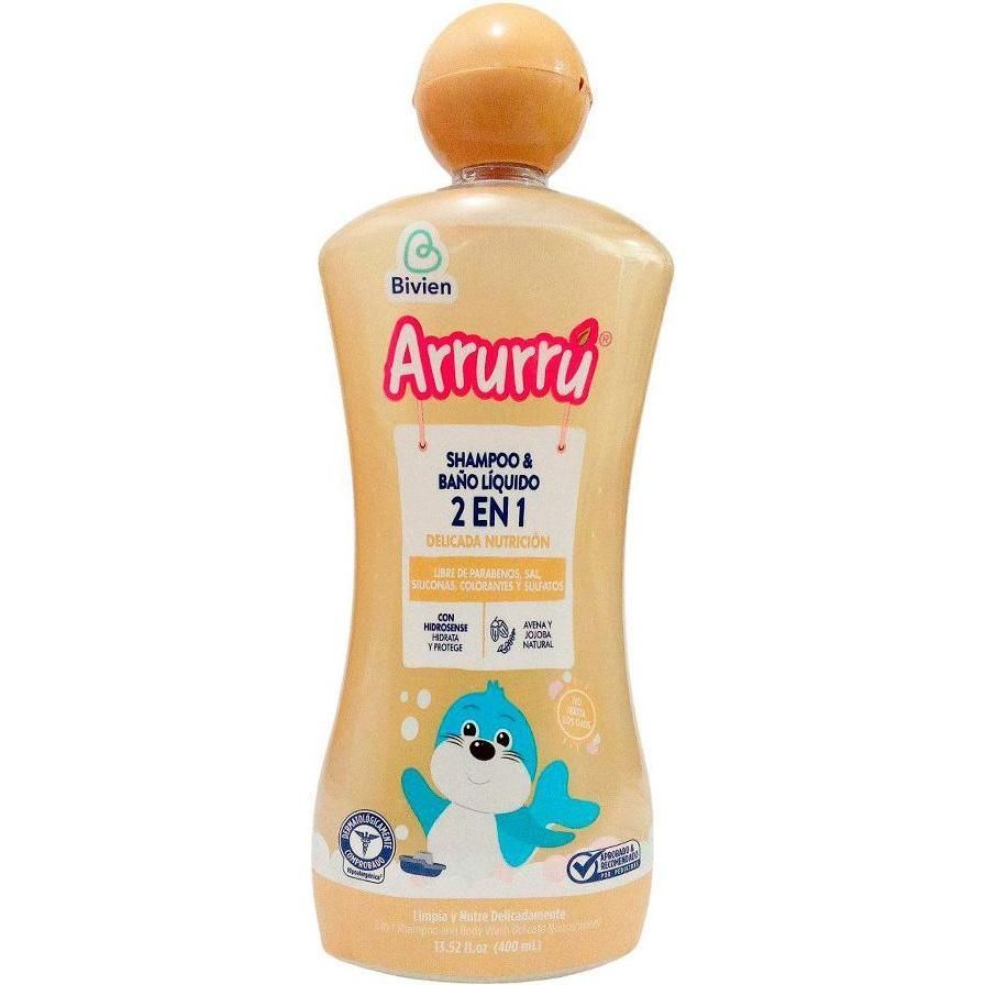 Arruru Shampoo Avena 2n1 400ml