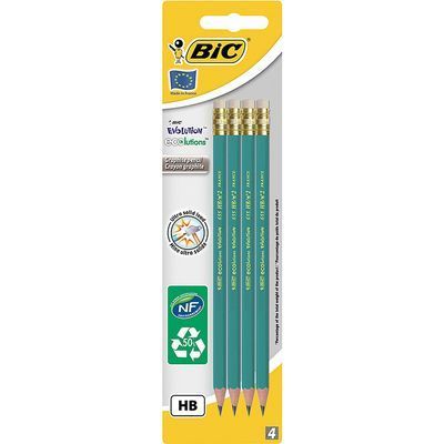 Bic Grafito Verde Blister 4