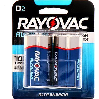 Blister 2 Pilas Alcalinas  D-