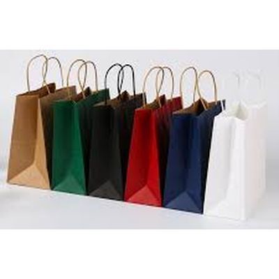 Bolsas Grandes Kraft Colores