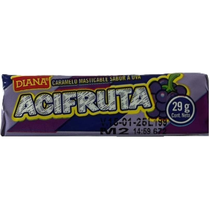Acifruta Uva Barrita Unid